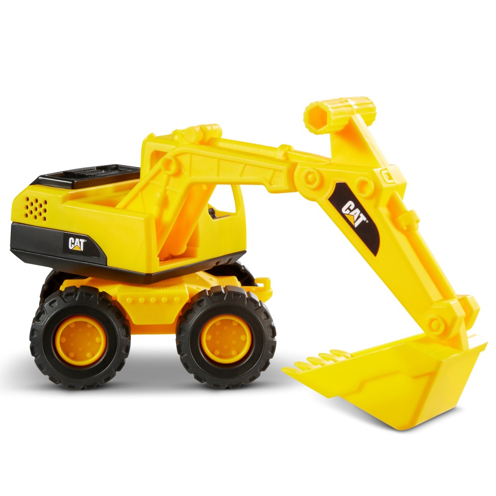 Cat Tough Rigs Construction 15" Toy Excavator , Yellow