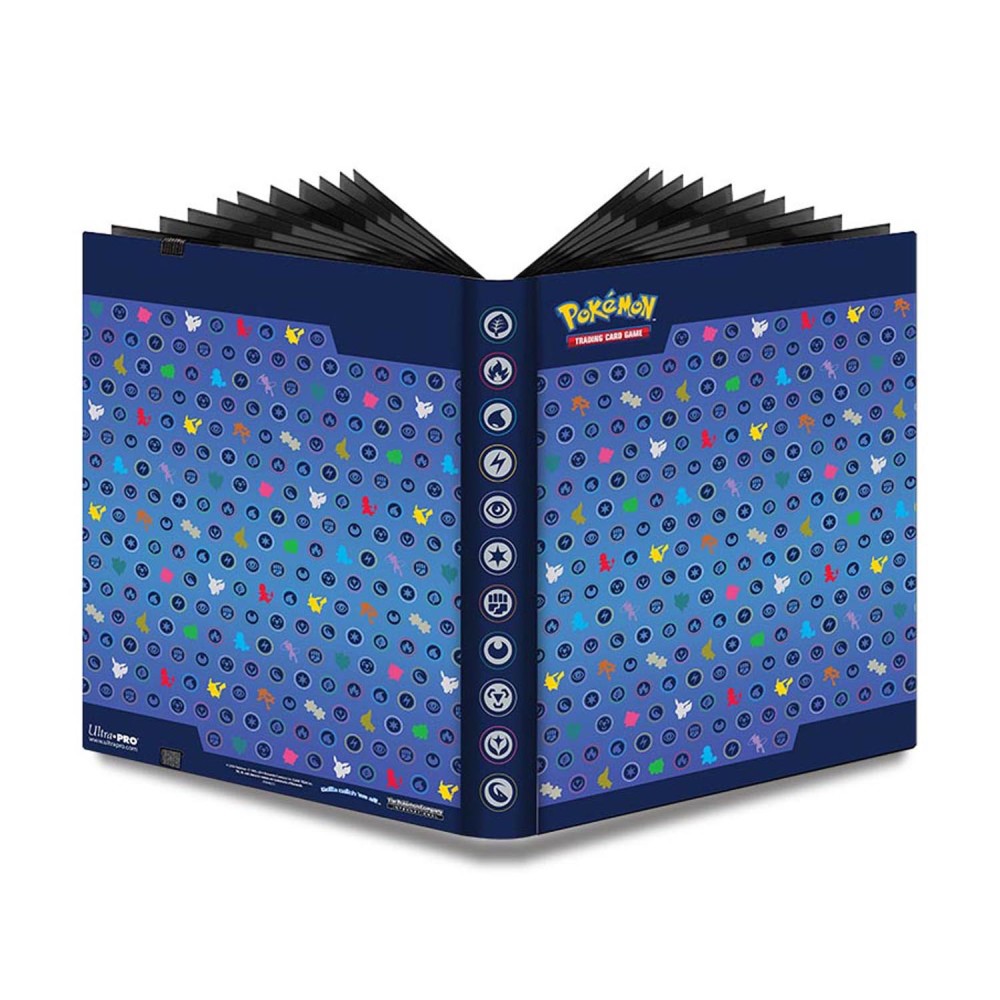 Ultra Pro: Pokemon Full-View Pro Binder, Silhouettes Album, Includes 9 Card Pockets, Can Hold up to 360 Cards, Protects Your Pokemon Cards like No Other Binder, For Ages 6 and up