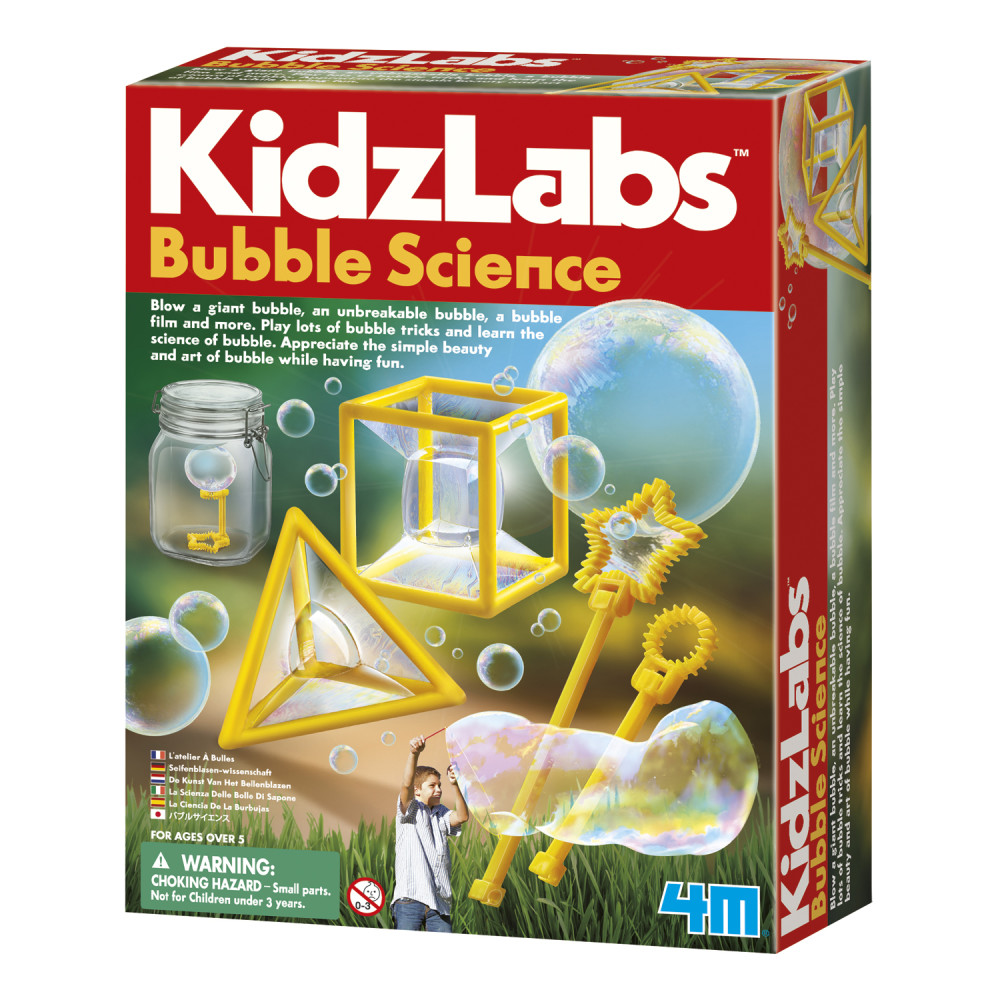 4M Bubble Science - Physics, Chemistry Lab - Educational Stem Toys Gift for Kids & Teens, Boys & Girls, Model:5591