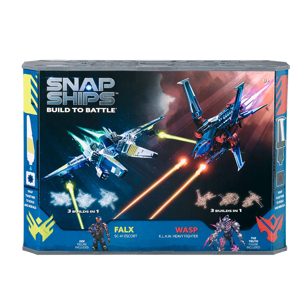Snap Ships Wasp / Falix Battle Set - Build to Battle