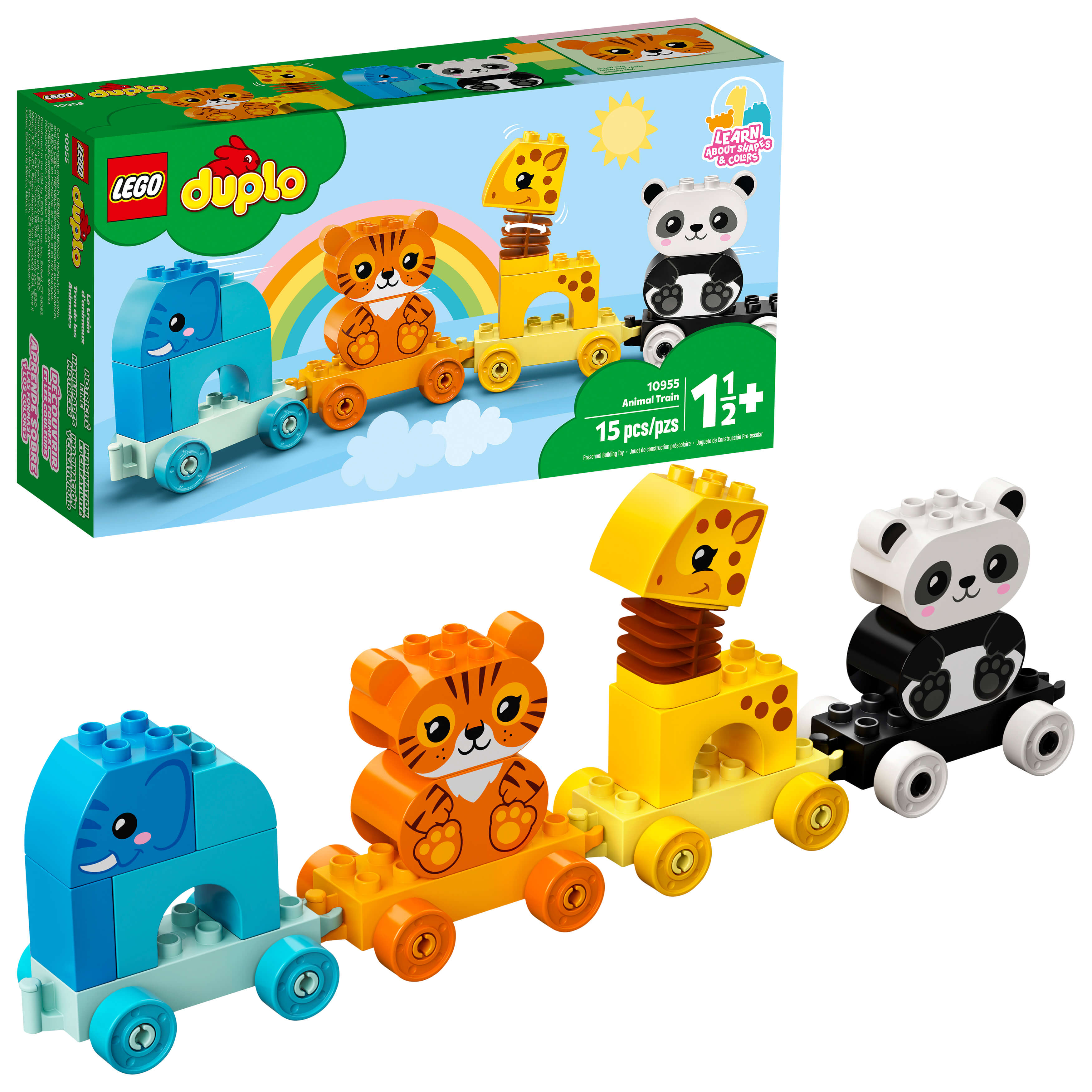 LEGO®  DUPLO® My First Animal Train 10955 Building Toy (15 Pieces)
