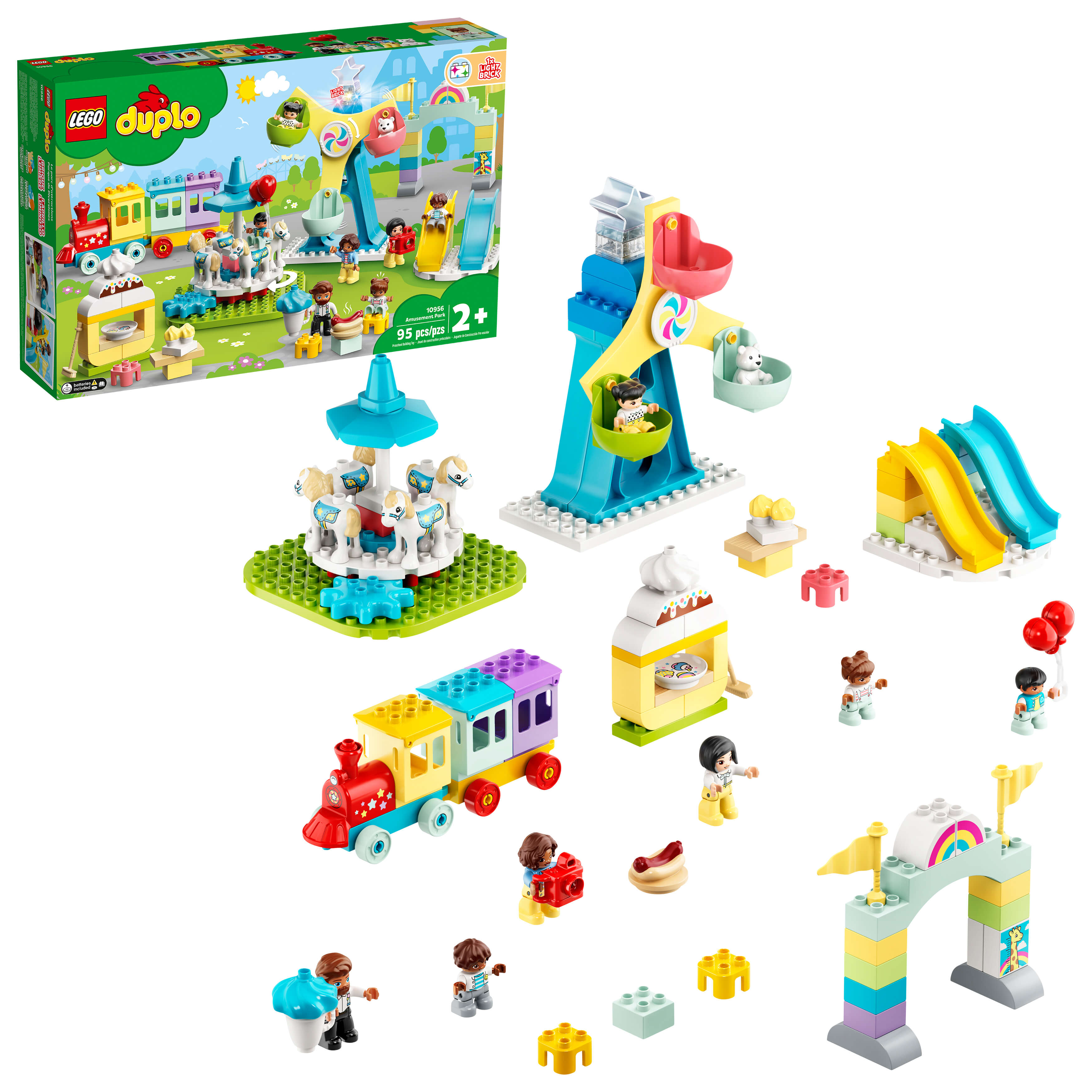 LEGO®  DUPLO® Town Amusement Park 10956 Building Toy (95 Pieces)