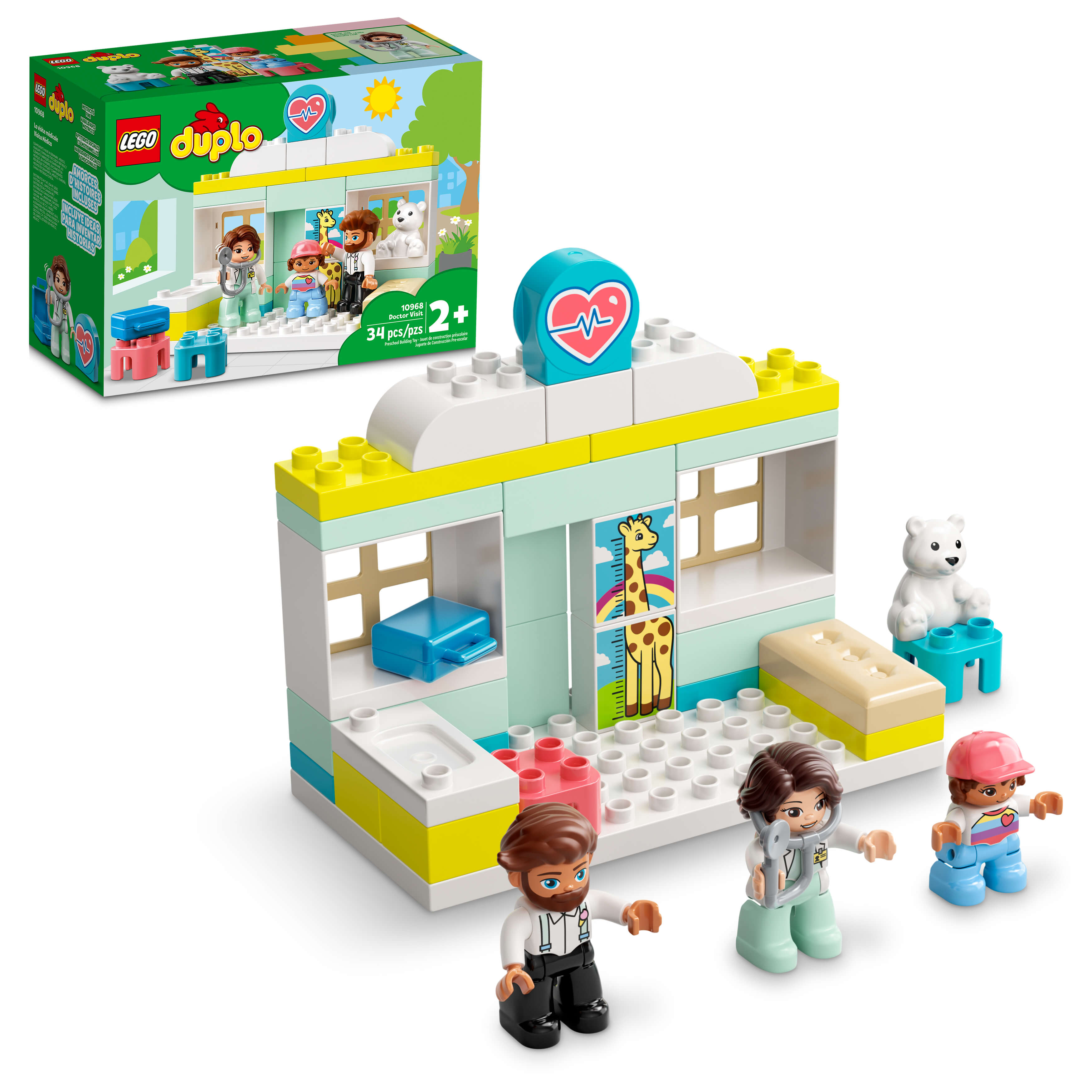 LEGO®  DUPLO® Rescue Doctor Visit 10968 Building Toy (34 Pieces)
