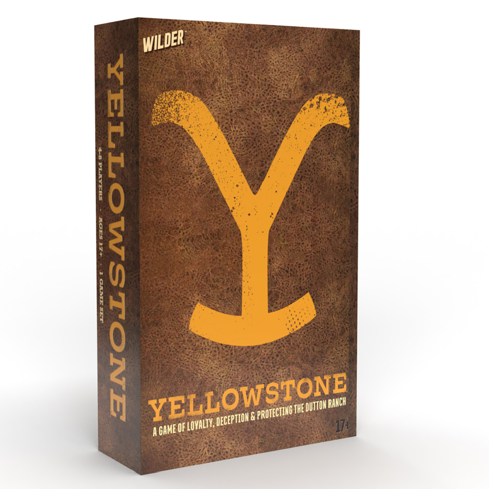 Yellowstone - Party Game, A Game Of Loyalty, Deception & Protecting The Dutten Ranch, Adults Ages 17+, 4-8 Players