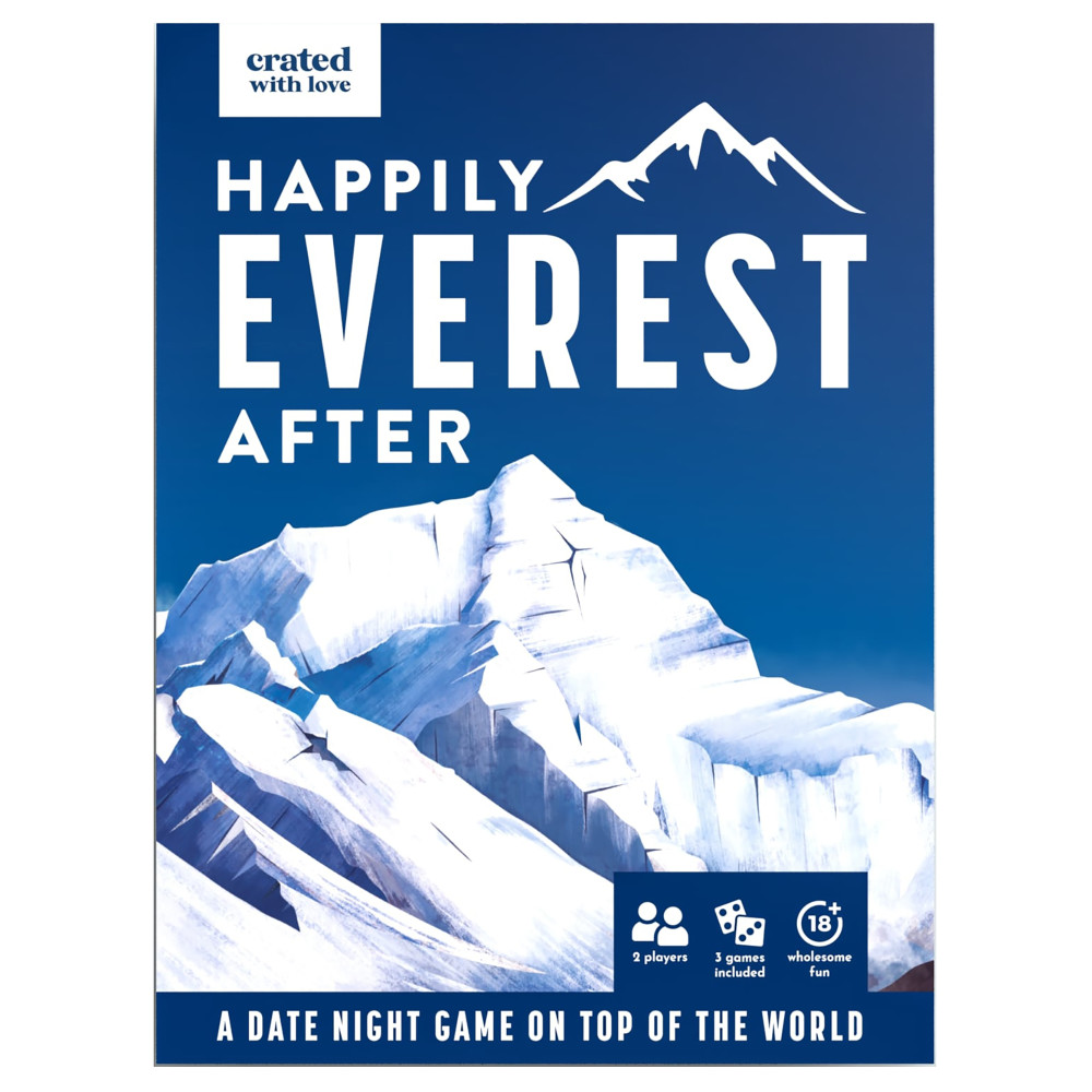 Crated With Love: Happily Everest After - Competitive Date Night Board Game, Simulated Mountain Adventure For 2 Players