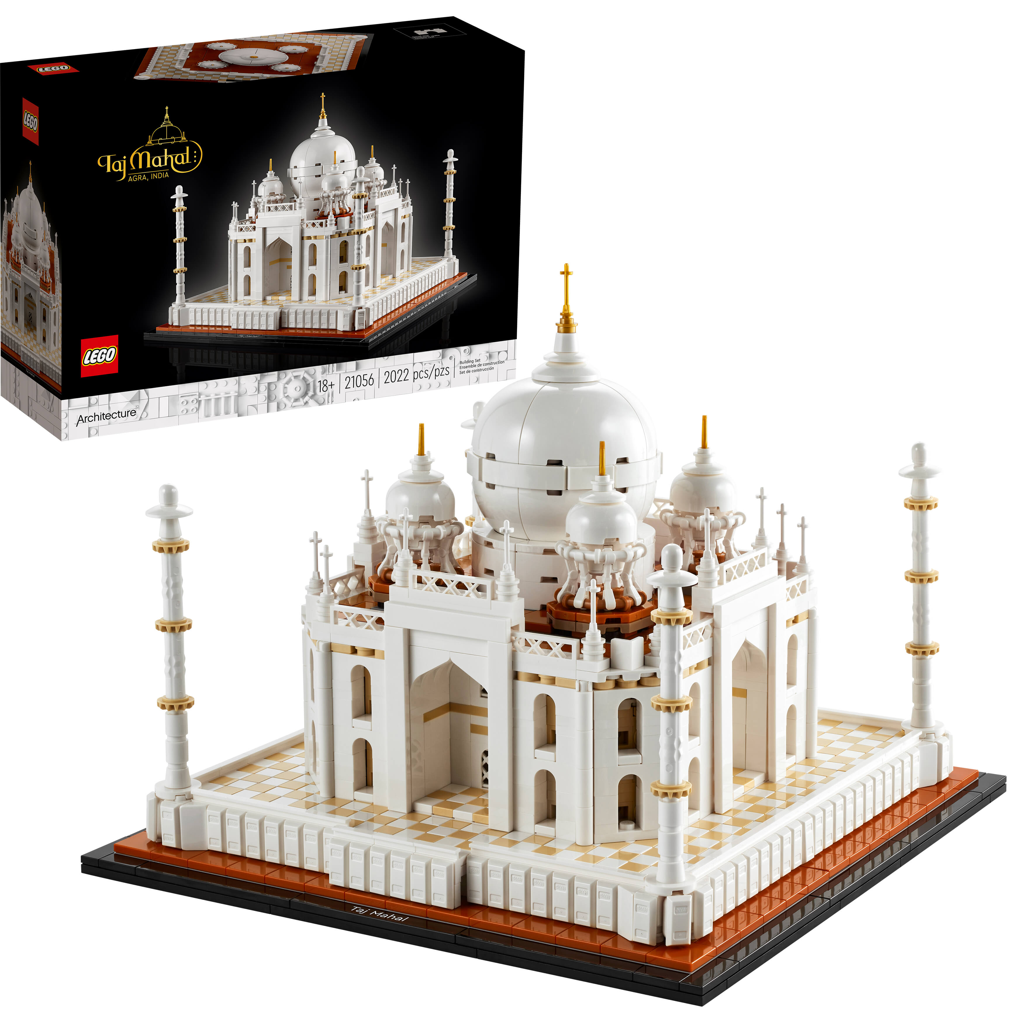 LEGO® Architecture Landmarks Collection Taj Mahal 21056 Building Kit (2,022 Pieces)