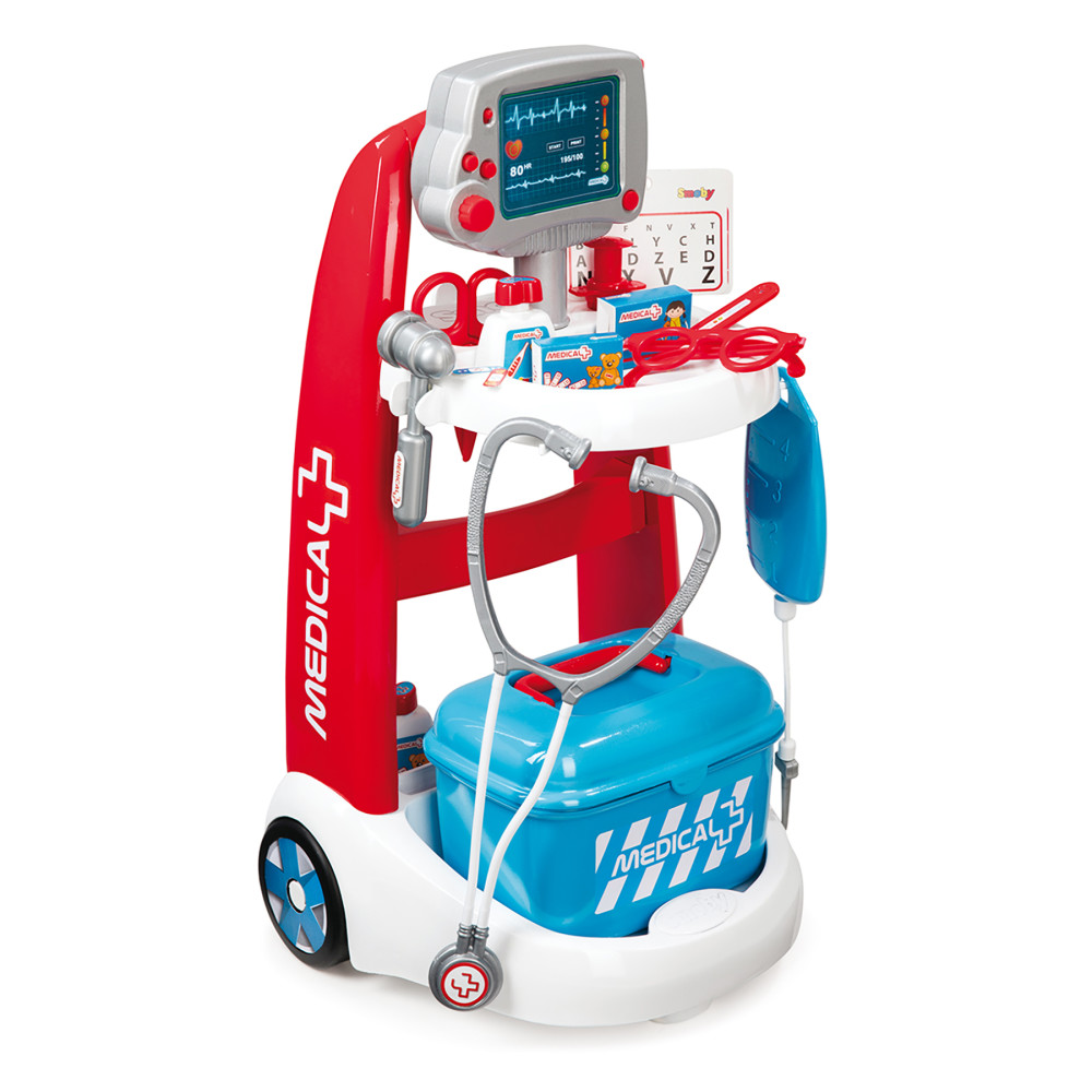 Smoby Doctor Playset Trolley with Sounds and Accessories