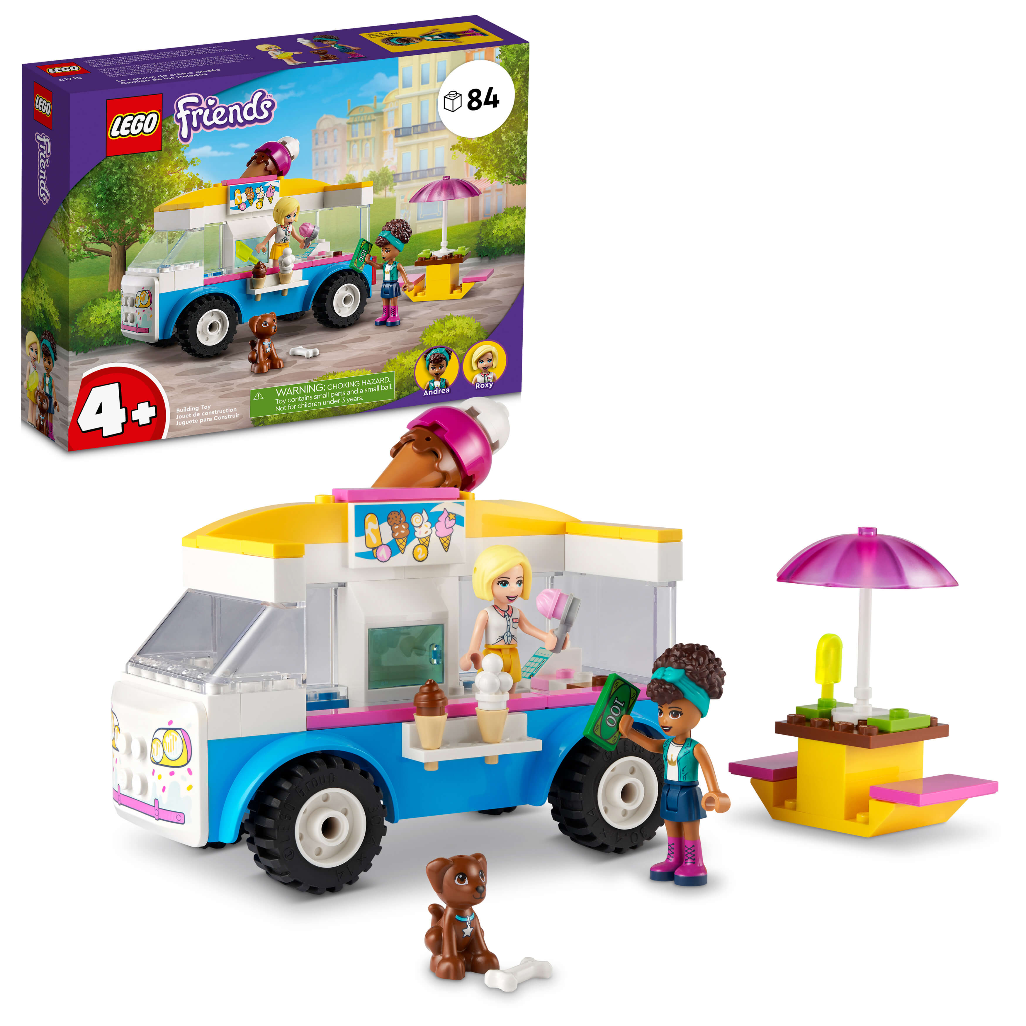 LEGO® Friends Ice-Cream Truck 41715 Building Kit (84 Pieces)
