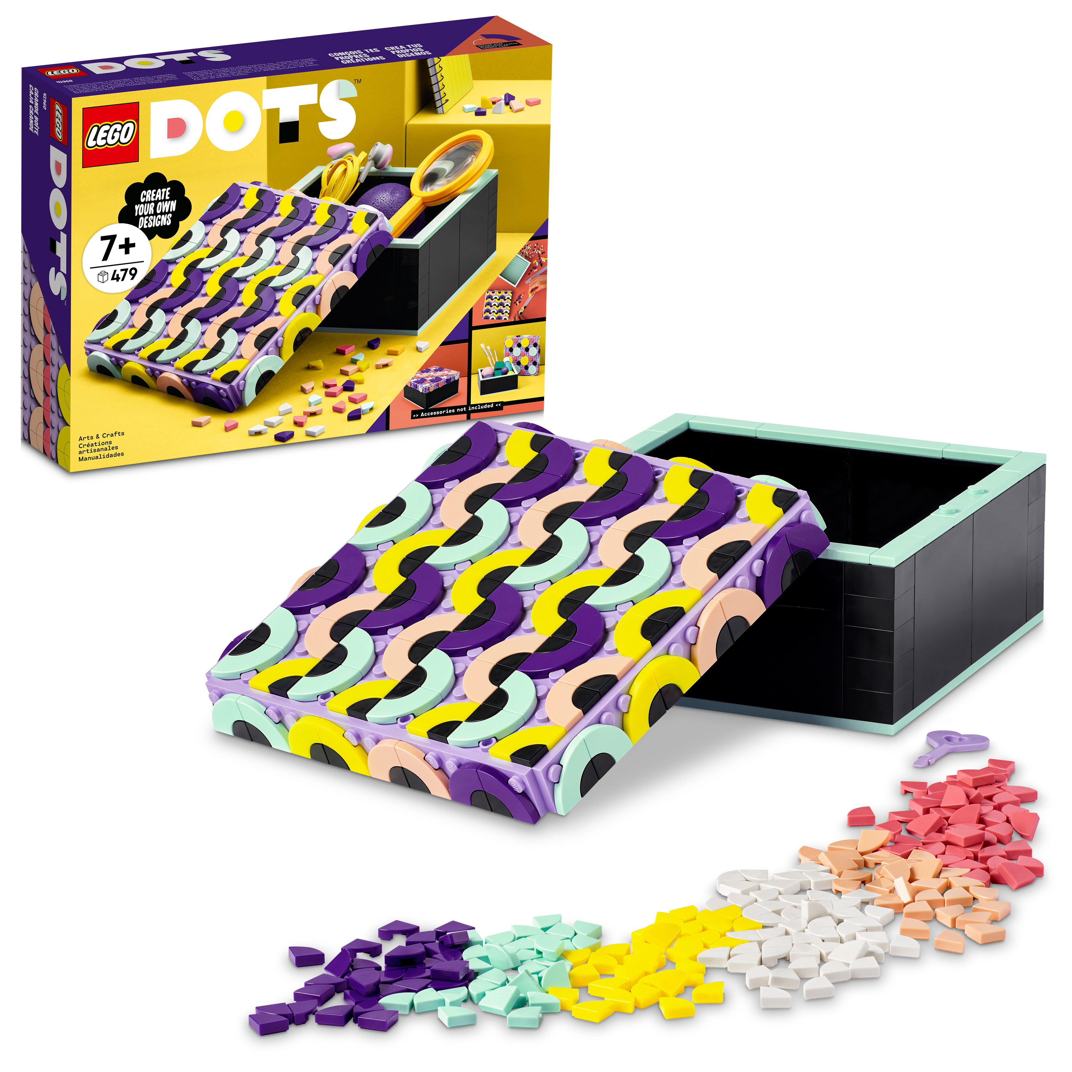 LEGO® DOTS Big Box 41960 DIY Craft Decoration Kit (479 Pieces)