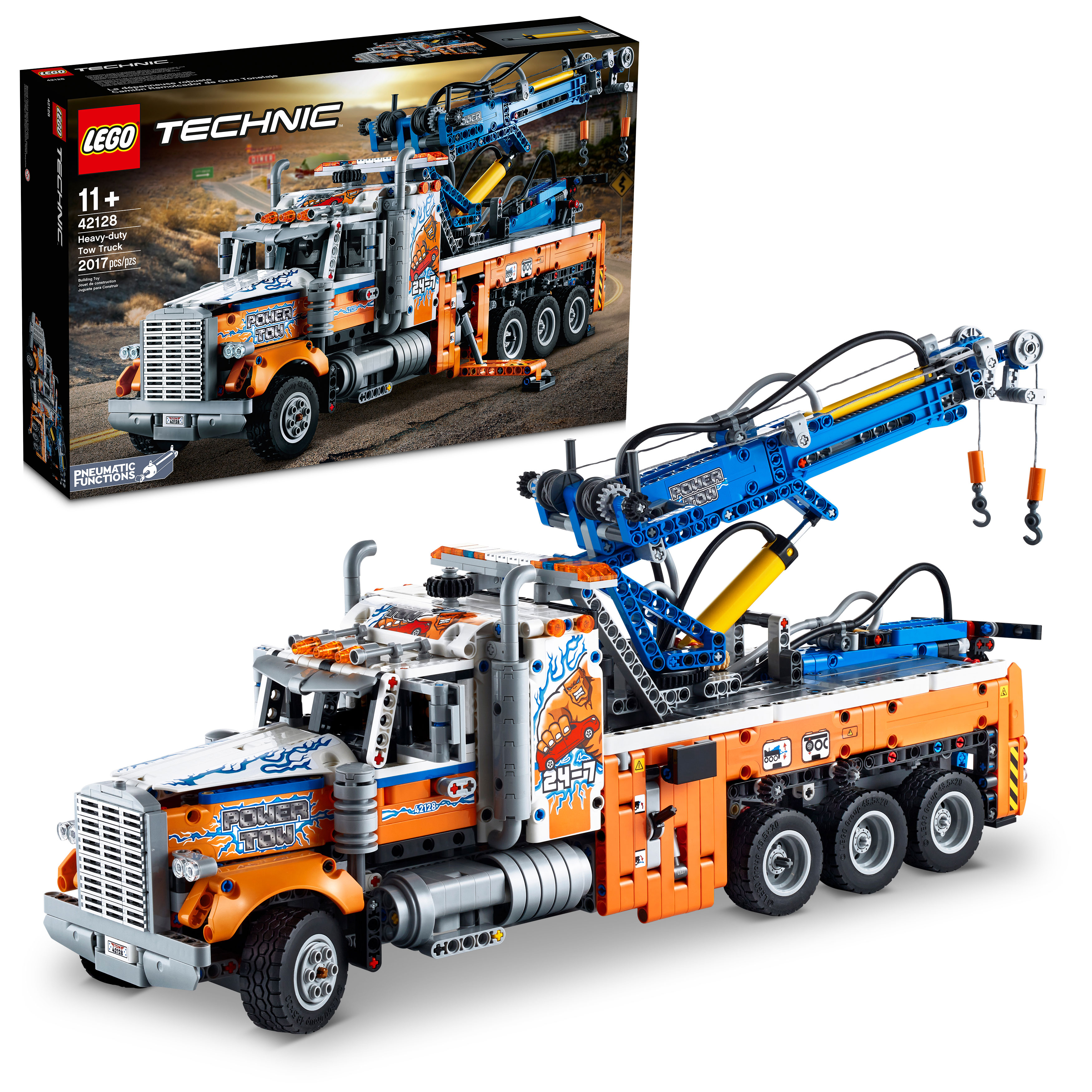 LEGO® Technic® Heavy-Duty Tow Truck 42128 Model Building Kit (2,017 Pieces)