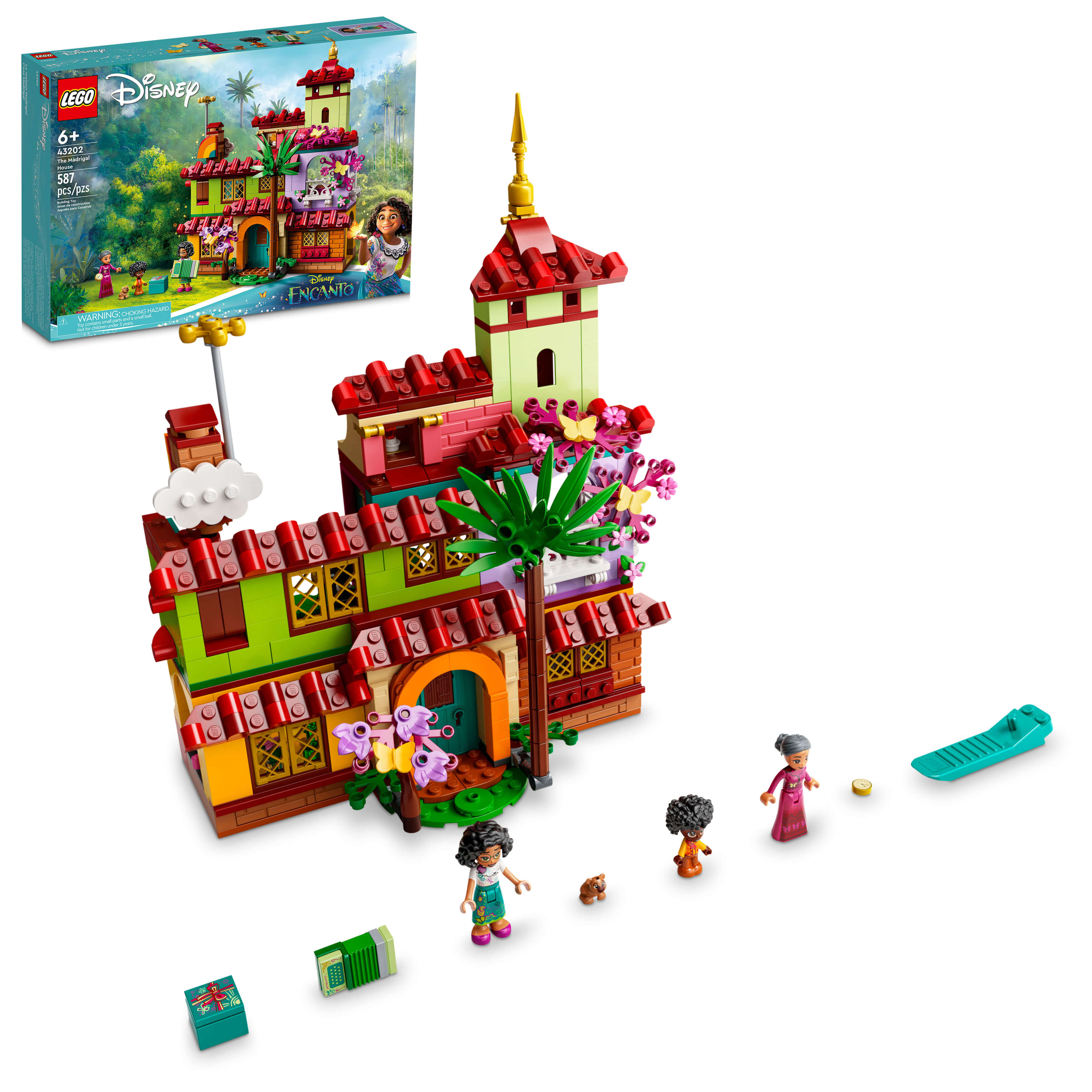 LEGO® Disney The Madrigal House 43202 Building Kit (587 Pieces)