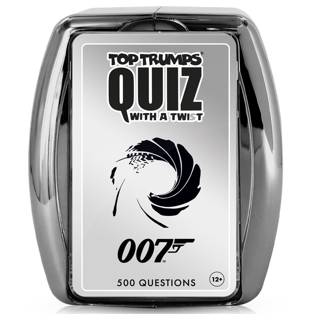 Top Trumps 007 James Bond "Every Assignment" Quiz Game