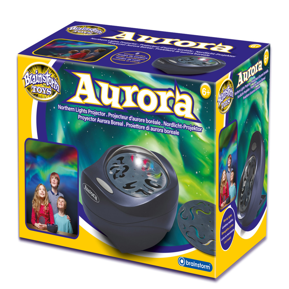 Brainstorm Toys Aurora Northern and Southern Lights Projector STEM