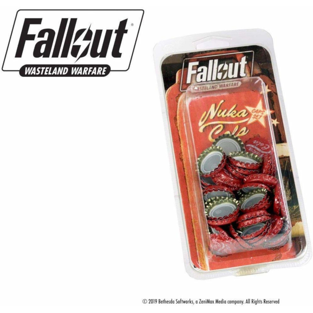 Fallout: Wasteland Warfare - Nuka Cola Caps Set (Fallout: Wasteland Warfare Access.)