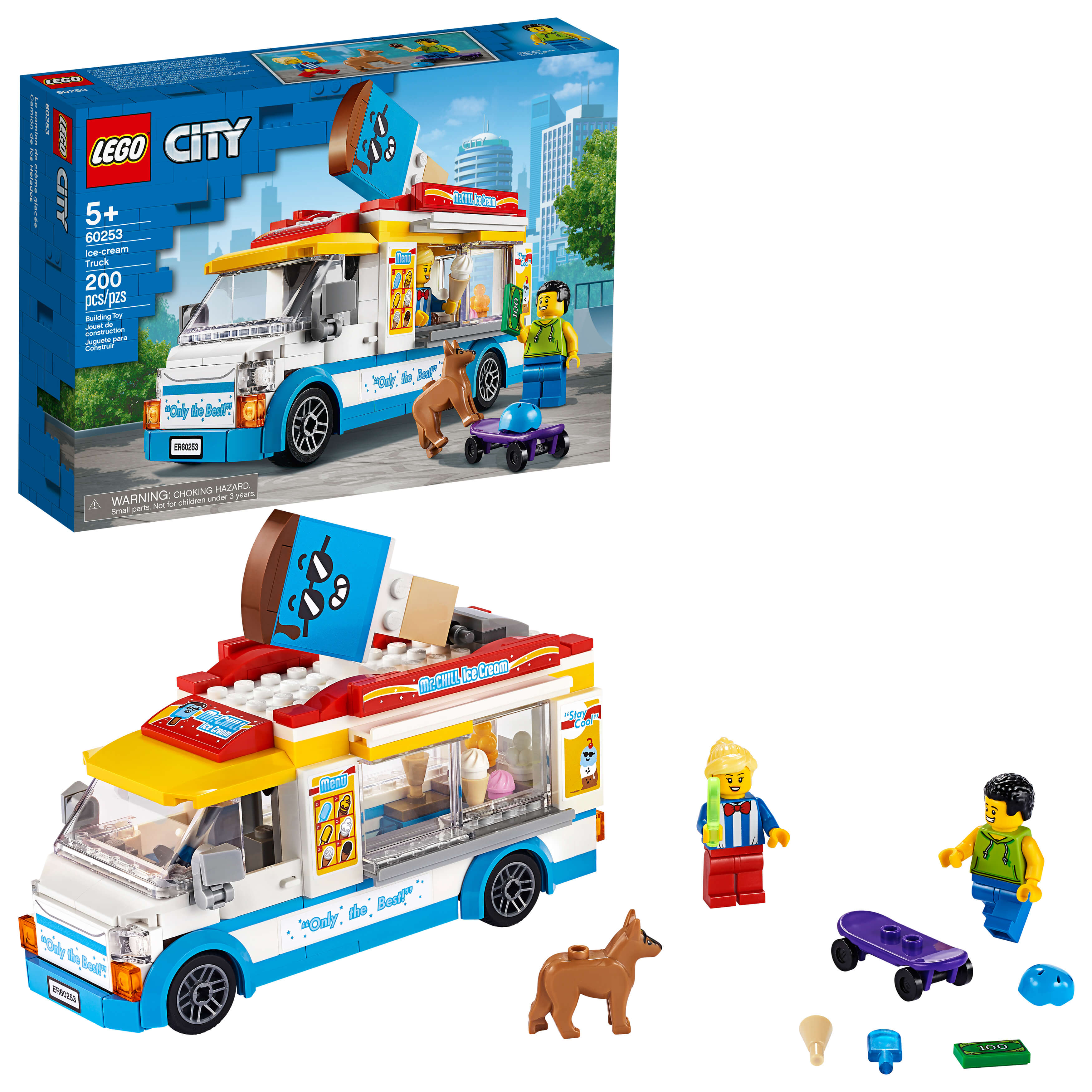 LEGO® City Ice-Cream Truck 60253 Building Kit (200 Pieces)