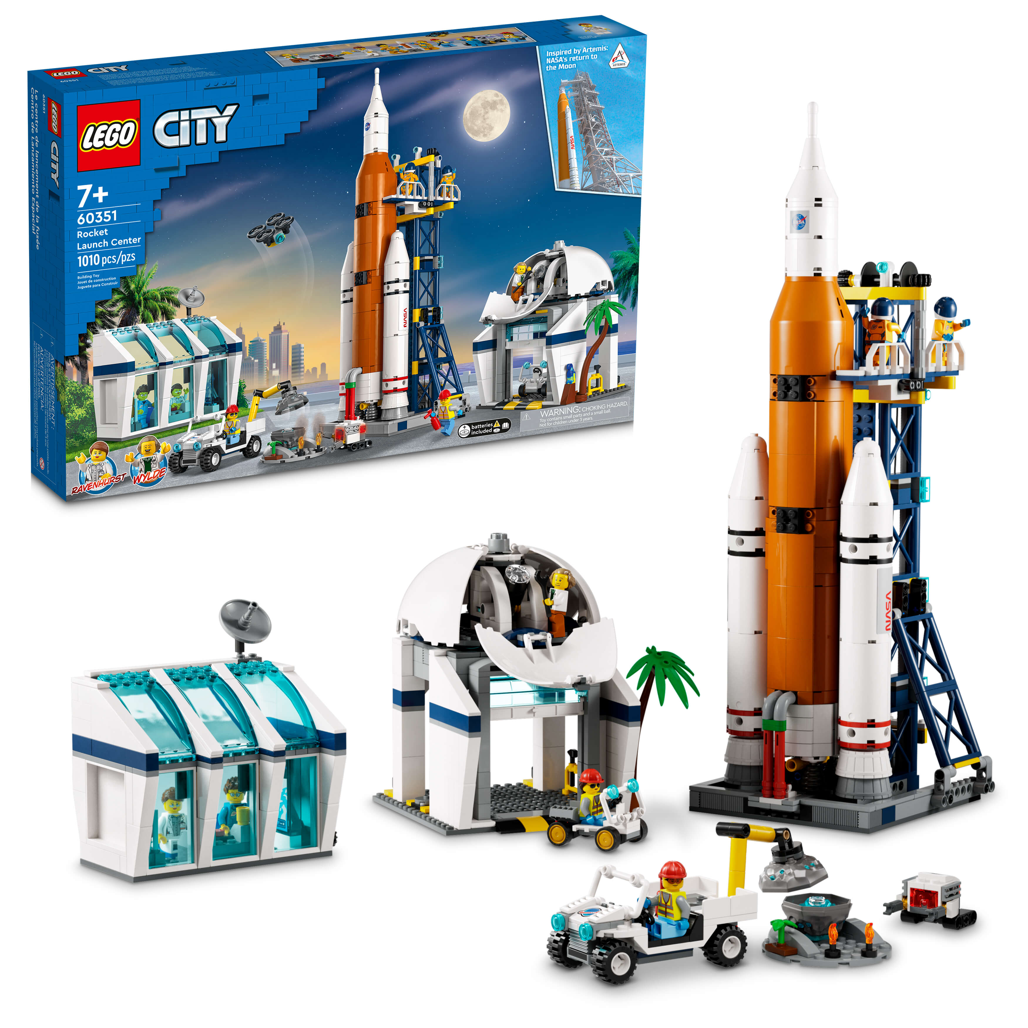 LEGO® City Rocket Launch Center 60351 Building Kit (1,010 Pieces)