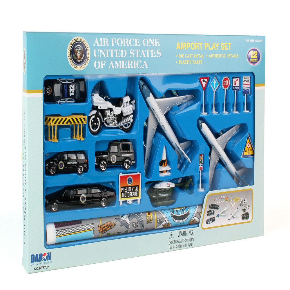 Daron Air Force One Die-Cast Playset, 20-Pieces