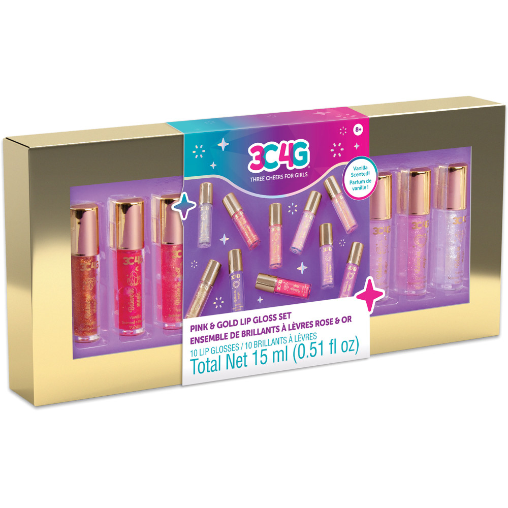 Three Cheers For Girls  Mini Wand Lip Gloss Set