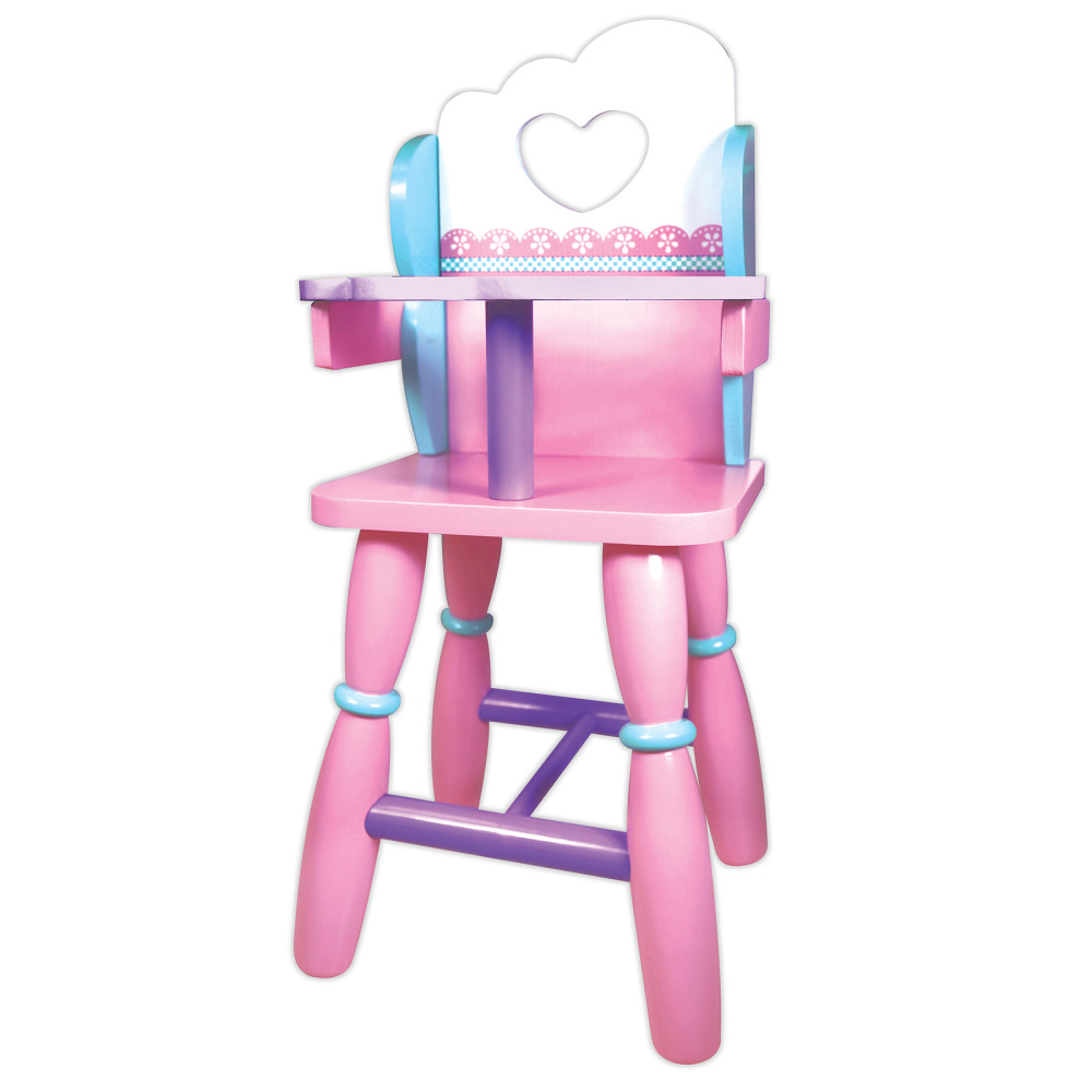 Lissi Wooden Baby Doll High chair