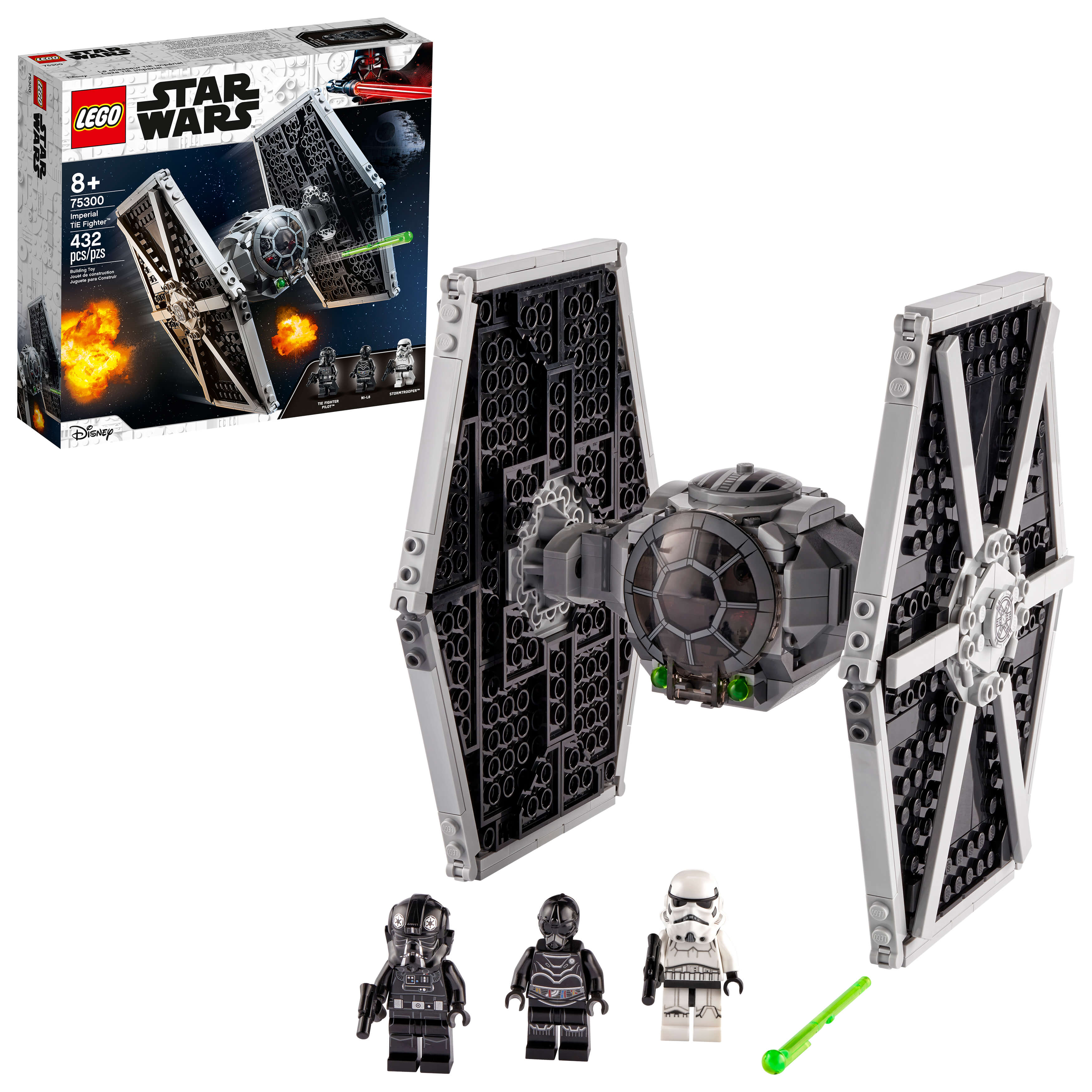 LEGO® Star Wars® Imperial TIE Fighter 75300 Building Kit (432 Pieces)