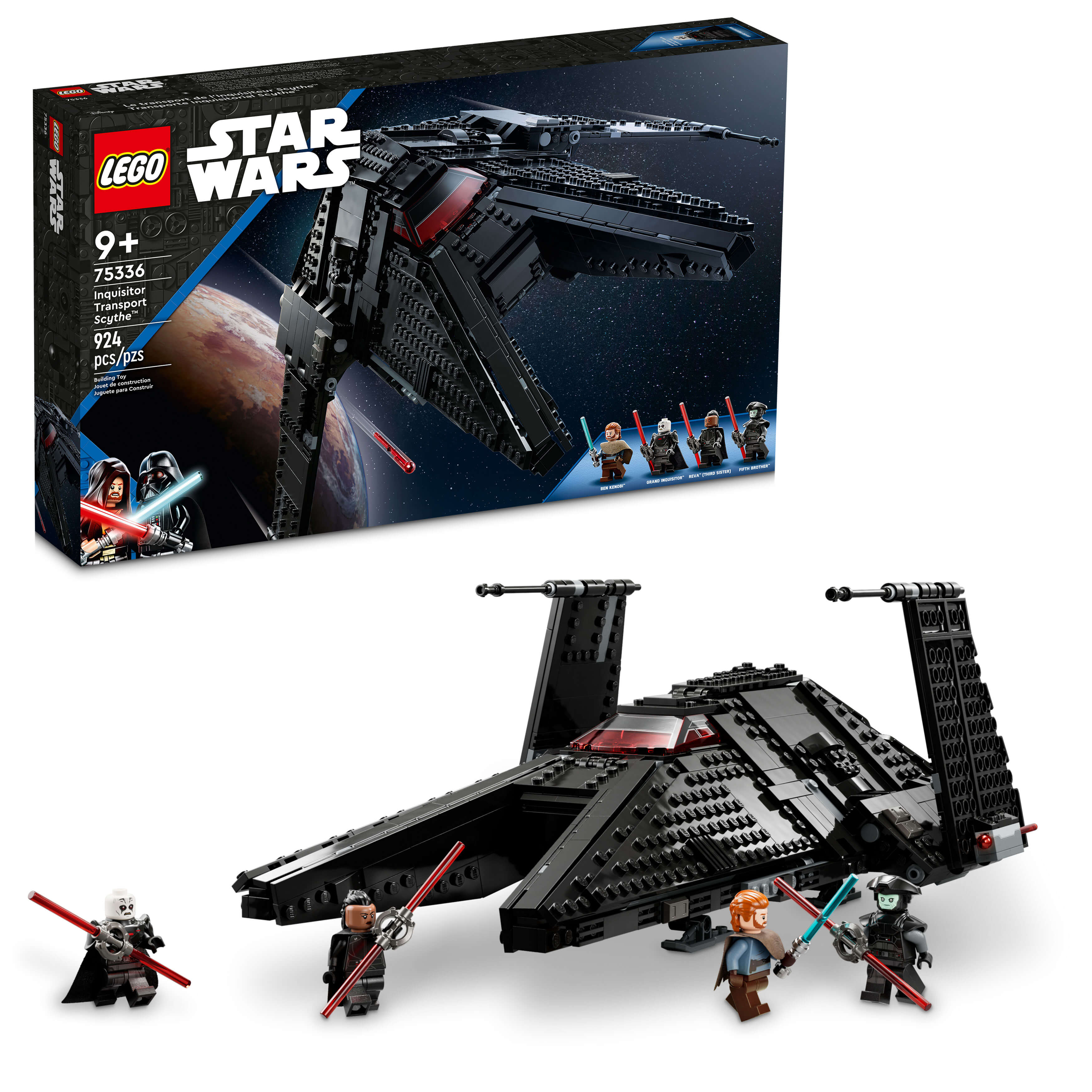 LEGO® Star Wars® Inquisitor Transport Scythe 75336 Building Kit (924 Pieces)