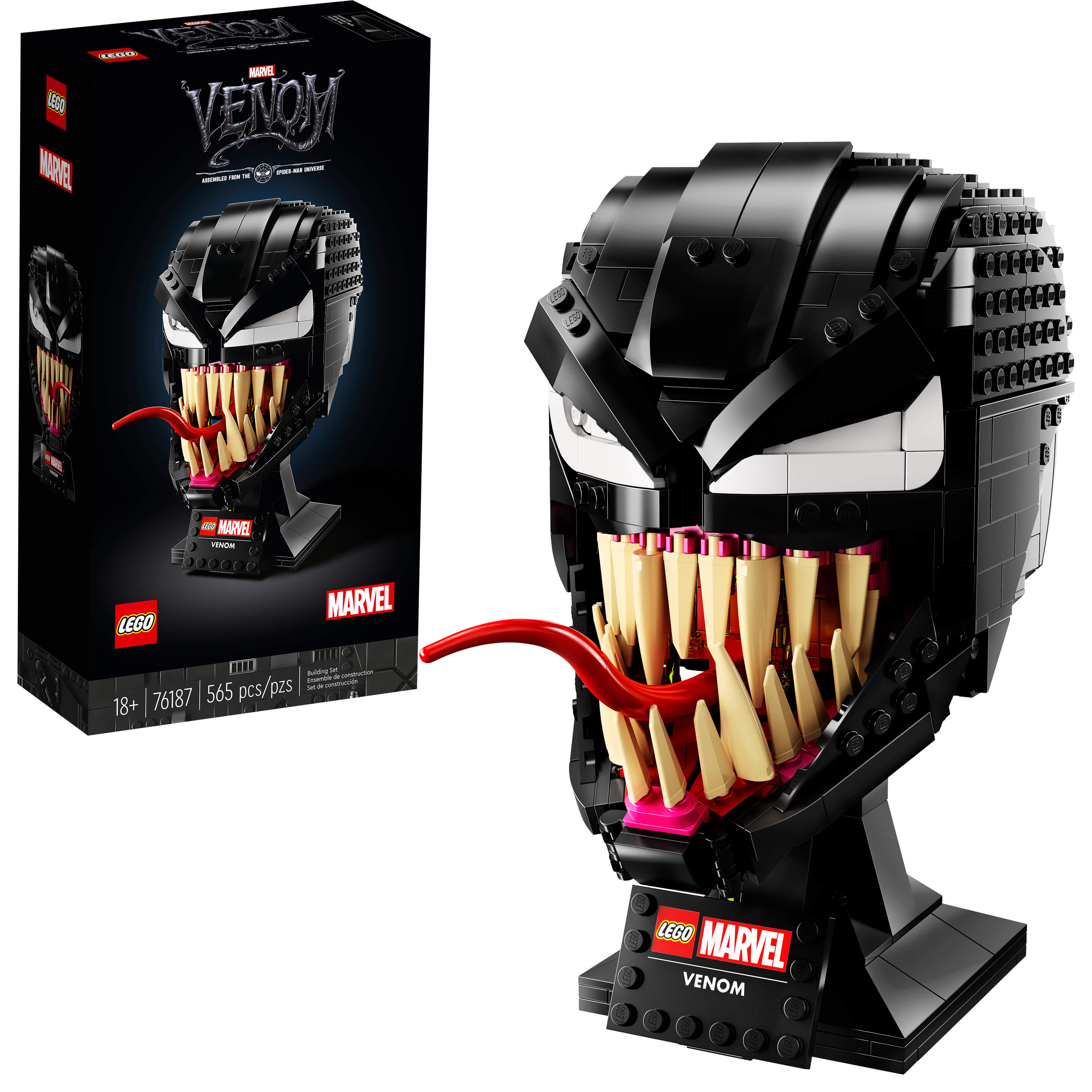 LEGO® Marvel Spider-Man Venom 76187 Building Kit (565 Pieces)