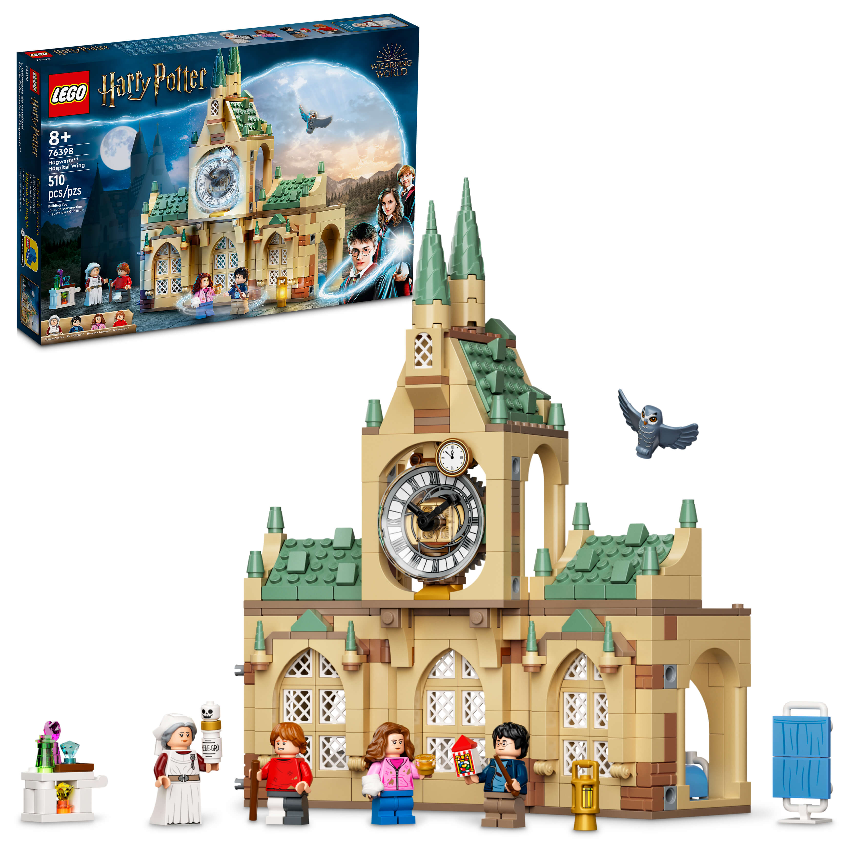 LEGO® Harry Potter® Hogwarts Hospital Wing 76398 Building Kit (510 Pieces)