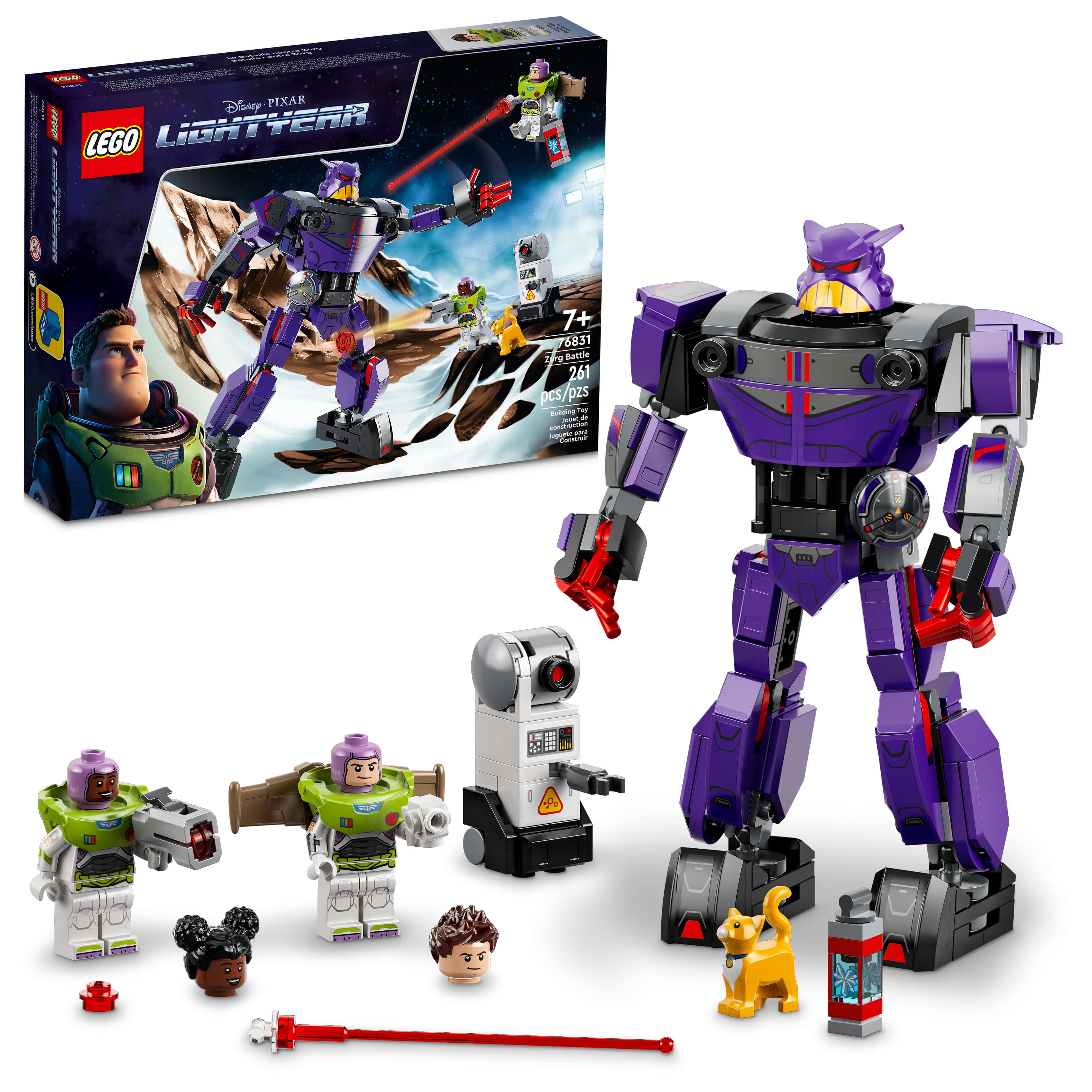 LEGO® Disney and Pixars Lightyear Zurg Battle 76831 Building Kit (261 Pieces)