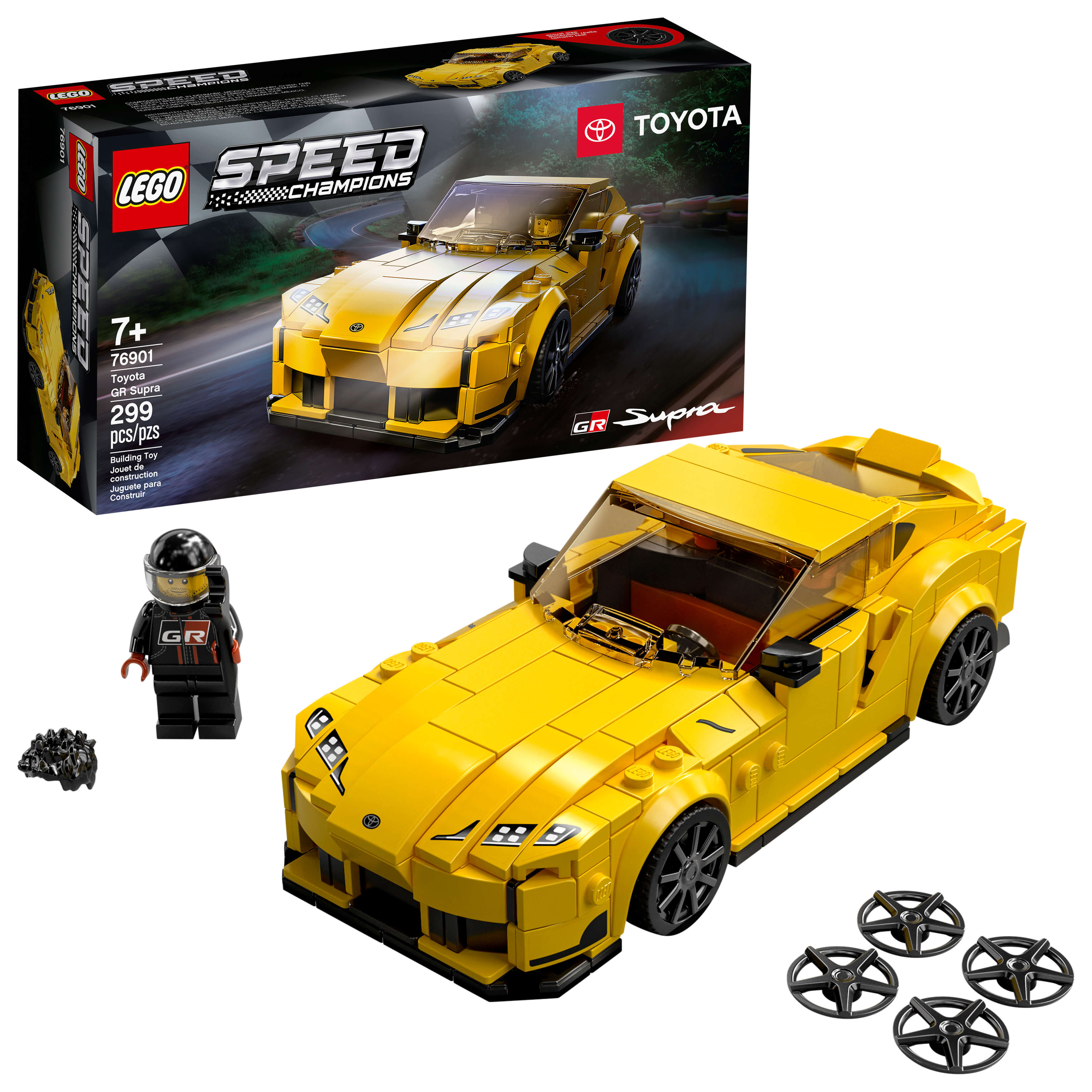 LEGO® Speed ChampionsToyota GR Supra76901Building Kit (299Pieces)