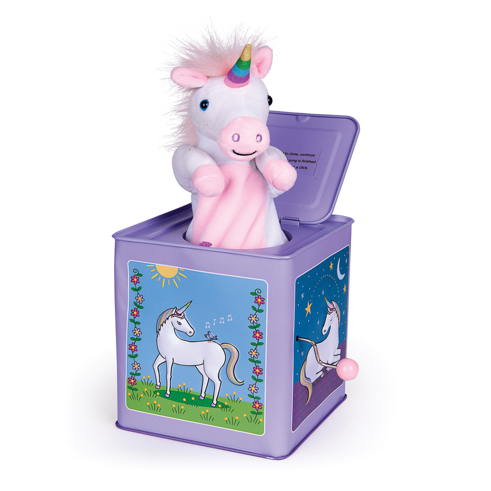 Jack Rabbit Creations Unicorn Jack in The Box Toy