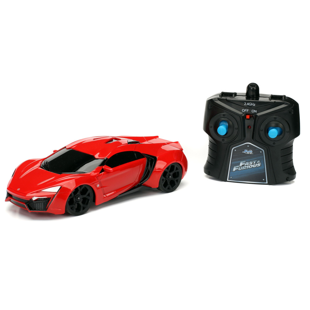 Jada Toys - Fast and Furious 1:24 Scale RC, Lykan Hypersport