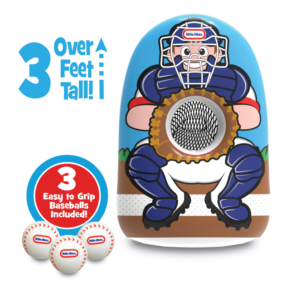 Little Tikes Jumbo Inflatable Baseball Trainer - Over 3 Feet Tall!