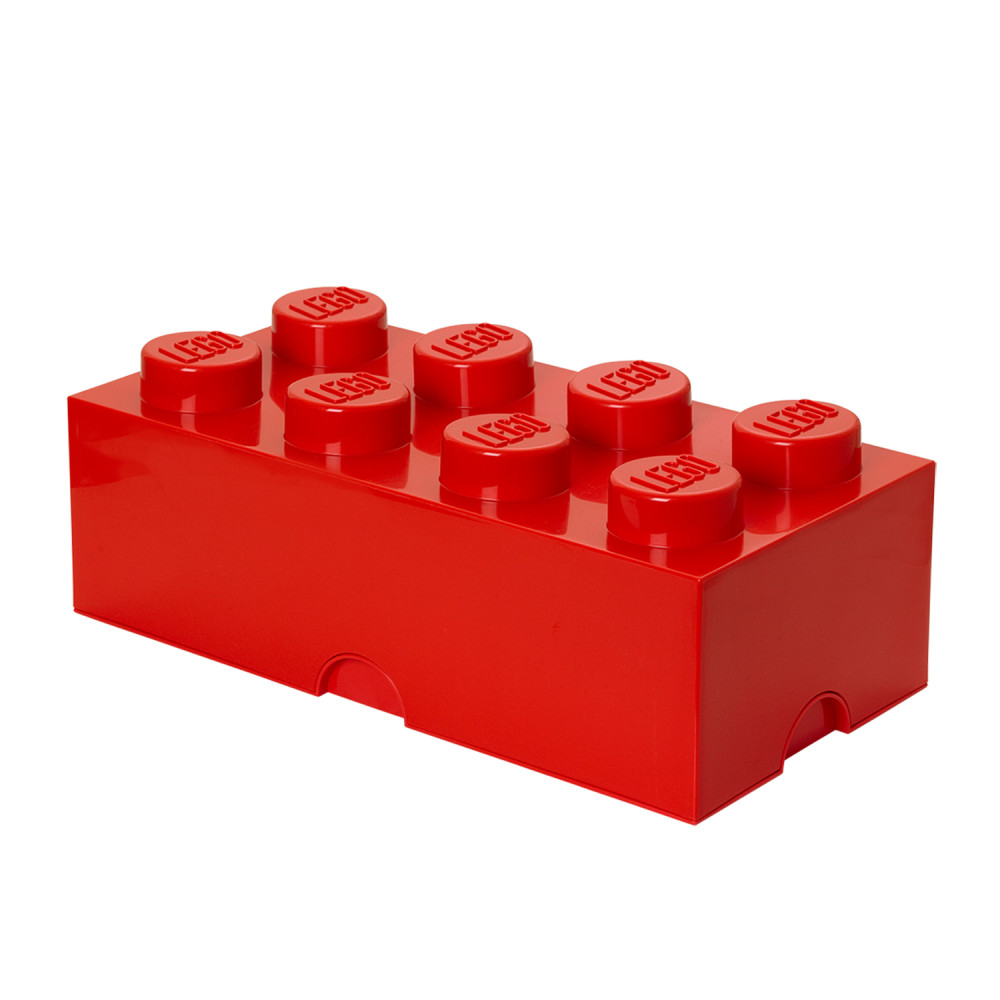 LEGO® Storage Brick 8 Bright Red