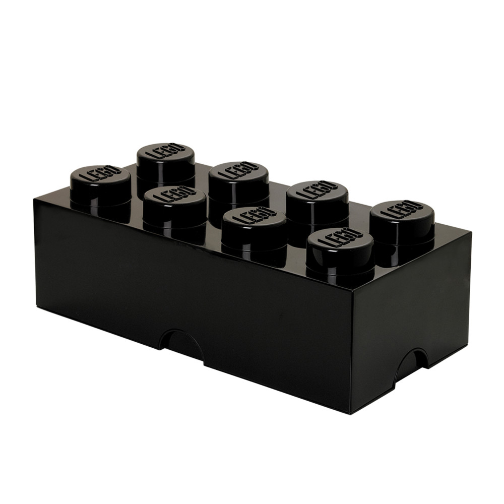 LEGO® Storage Brick 8 Black