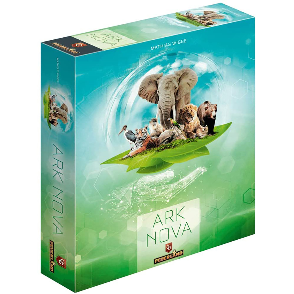 Capstone Games: Ark Nova - Card Drafting, Hand Management Strategy Game, 1-4 Players, Ages 14+, 90 to 150 Min