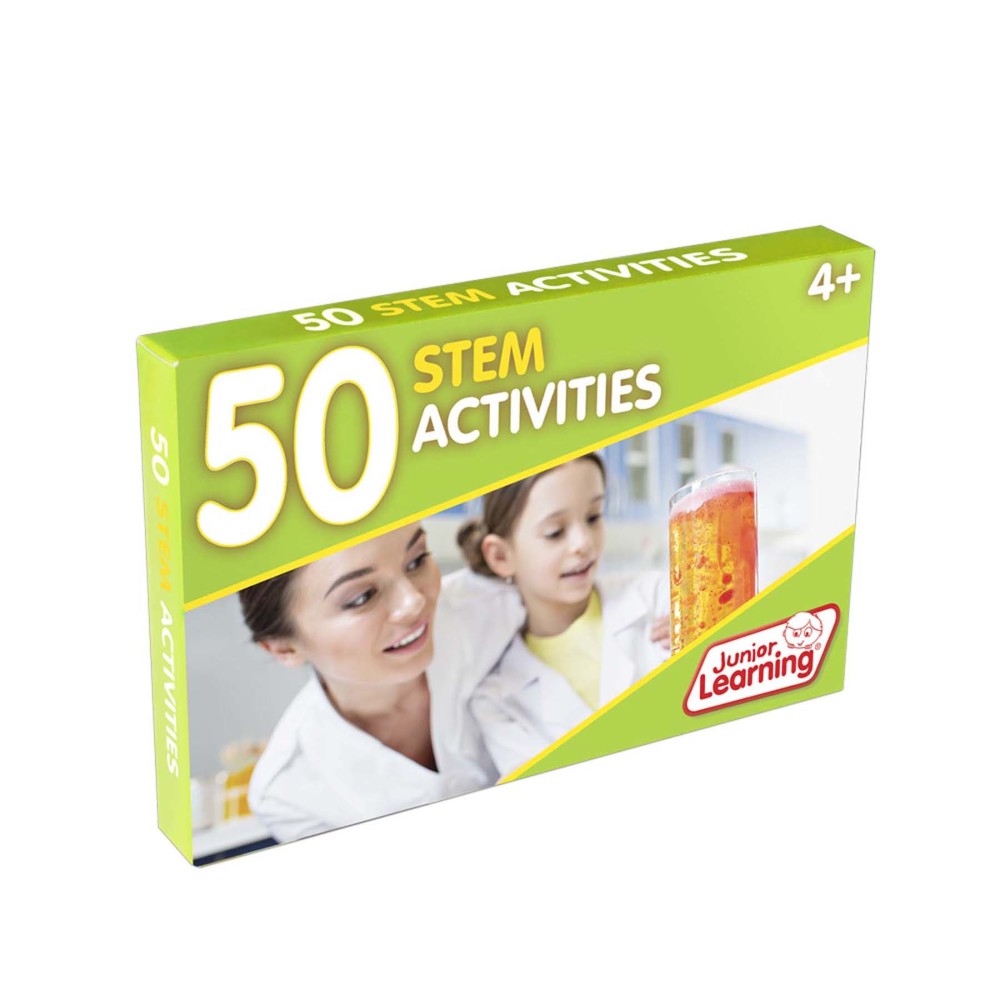 Junior Learning 50 STEM Educational Activity Cards for Science