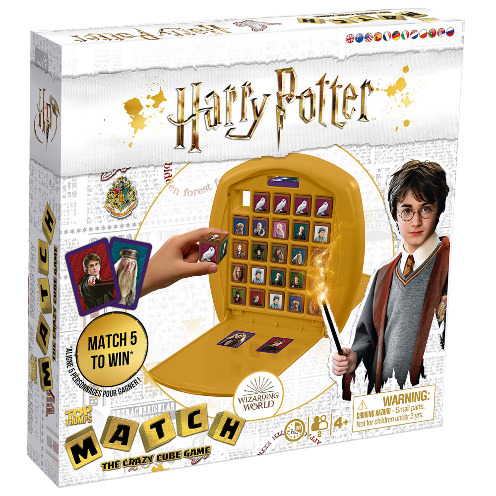 Top Trumps Match - The Crazy Cube Game - Harry Potter