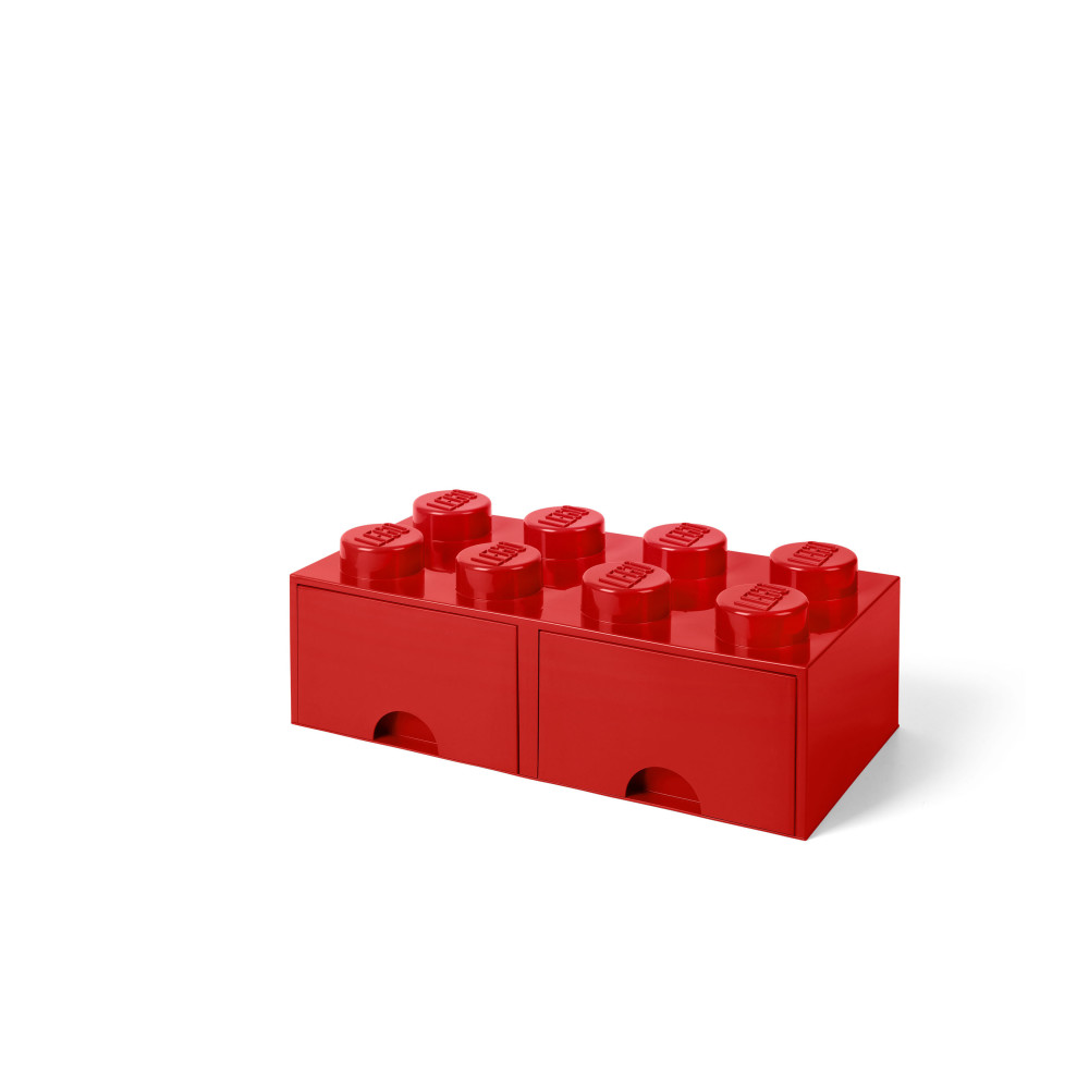 LEGO® Storage Brick Drawer 8, Bright Red