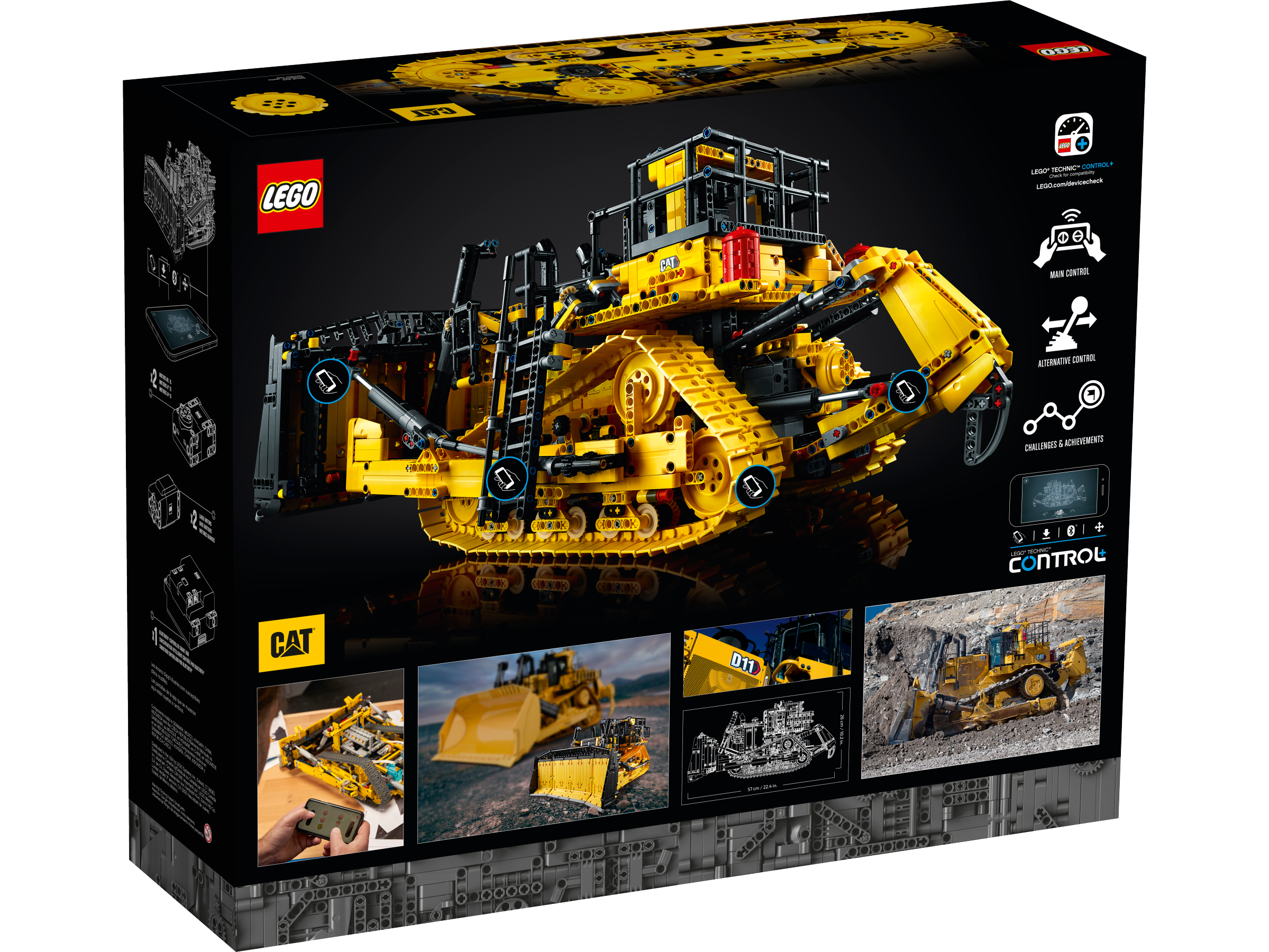 LEGO® Technic® App-Controlled Cat D11Bulldozer 42131 (3,854 Pieces)